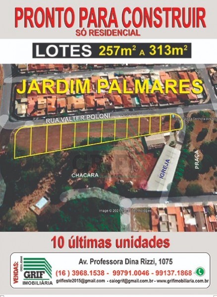 Terreno - Jardim Palmares - Ribeirão Preto Terreno - Jardim Palmares - Ribeirão Preto